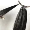 new miniature crochet small circle feathers line hair extension unprocessed high quality 100 real hair wholesale