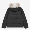 Top Men Winter Wolf Fu travel Parka Down Jacket Long Puffer Coats Warm Overcoat Jaqueta coat outwear