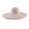 Sombrero de playa Mujer Sombreros plegables de ala grande Gorro para el sol de mar Gorros de paja de color puro Vacaciones al aire libre Sombreros de moda de veranoWMQWMQWM CGY670