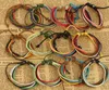 2020 Hot Sale Mäns Kvinna Färgglada Hamp Rope Armband Mix Färger Storleken kan justeras Fashion Armband 50PC / Lot