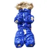 Épaisseur Coton Hoodies Hiver Pet Dog Vêtements Veste Super Chaud Pour Petits Chiens Manteau De Chien Imperméable Chiot Tenues S-XXL 201109