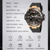 Moda Mężczyzna Zegarek Sport Zegar 50 M Wodoodporne Wristwatches LED Digital Auto Date Stopwatch Budziki Kwarcowy Mens Casual Wristwatch