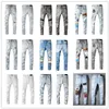 2021 Nieuwe mode Skinny Mens Jeans Straight Slim Elastic Jean Men Casual Biker Male Stretch Denim Trouser Classic Pants Jeans Grootte 28-40