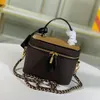 VANITY Case PM Torebka Designerskie kosmetyczki Modne etui na kosmetyki do makijażu Empreinte Skórzane gigantyczne damskie torebki Crossbody Kosmetyczka Luksusowa torebka na ramię