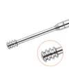 5 6 7 pz/set Raccoglitori di cerume per le orecchie Cura dell'orecchio Rimozione di cere in acciaio inossidabile Curette per orecchie Pick Cucchiaio per pulizia