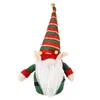 Plush Tomte Gnome Green Swedish Nisse Scandinavian Juldekorationer Santa Dock Ornaments Xmas Presentparty Supplies jk2011xb