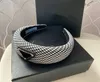Designer lyxiga pannband hårband för kvinnor tjej p varumärke elastisk pannband sport fitness pannband huvud wrap 11 color192n