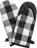 Micro-ondes Gants Plaid BBQ Résistant À La Chaleur Gant Coton Anti Brûlure Mitaines De Four Cuisine Ustensiles De Cuisson Outils De Cuisson 5 Couleurs BT903