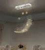 Creative Dining Room Restaurant Crystal Kroonluchter Eenvoudige Moderne Woonkamer Crystal Plafondlamp LED Bar Tafelverlichting