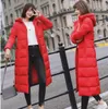 Adicione uma longa jaqueta de algodão para mulheres, inverno, nova versão coreana da jaqueta de moda Down Cottonpadded for Women Women 201019
