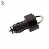 3.1A High-grade metal ring-pull Mini Universal Dual USB Car Charger Adapter For samsung s8 s7 s6 s5 100pcs/lot