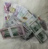 Party Supplies Money Props Copy10/20/50/100/200 US Euros Props Realistic Toy Bar Props Currency Movie tools 100 PCS/Pack 9312P1TE