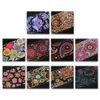 10 sztuk foliowa foliowa Polskie Naklejki Mix Rose Flower Transfer Folia Nails Naklejki Suwaki do Nail Art Sticker Decoration Manicure