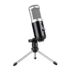 USB Microphone Podcast Condenser Microphone Professional Microphone With Tripod Stand for Computer Youtube