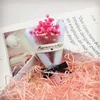 Babysbreath Mini bouquet Saint Valentin Cadeau Fleur Artificielle Séchée Creative Éternelle Gypsophile Bouquets Savon Fleurs WJY591