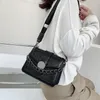 PU lederen schouder crossbody tassen voor vrouwen merkontwerper dame solide kleur mode eenvoudige kleine handtas