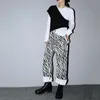 [Eam] mulheres soltas apto cinza irregular de tricô de tricô colete novo v-collar sem mangas moda maré primavera outono 1z520 201102