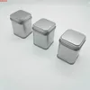 50g Tin Metal Cans, 50G DIY Cream Container Väska Tomt Sample Jars Tea Förpackning / Väska F20173085Good QualTity