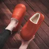 Zapatillas a prueba de agua para mujer Zapatos de jardín de invierno de piel sintética cómoda Zapatos de jardín de invierno zapatillas de cálido Mules para exteriores