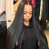 Modern Show T part Human Hair Lace Front Wigs For Black Women Brizilian Hair Wig 13x6x1 HD Transparent Lace Frontal