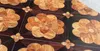 Rosewood hardwood dekal möbler massivt trägolv kakel timmer golv parkett rmedallion inlay blomma utformad parkett tapet dekor