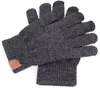 Kerstcadeau hoge kwaliteit gebreide handschoen man vrouw warme wanten plus fluwelen dikker handschoenen voor touchscreens wollen kasjmier unisex