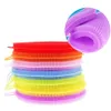Multifunction Silicone Sponge Bowl Cleaning Brush Silicone Scouring Pad Silicone Dish Sponge Kitchen Pot Cleaner Washing Tool