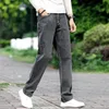 Jantour homens soltos jeans homens moda elastic macho de alta qualidade marca gary denim jeans casual calças calças de algodão calças de algodão40 42 44 201111