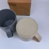 Verastore 箸置きプラスチック竹繊維ハンドグリップマグリサイクル素材家庭用マウスウォッシュハンドルカップ家庭用水とコーヒーカップ