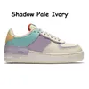 Vrouwen Trainers Shadow Platform schoenen 1 Spruce Aura Pale Ivory Pistachio Frost Utility White Black Aurora Sunset Pulse Men Outdoor Sports Sneakers