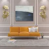 Modern Luxury Wrought Iron Wall Hanging Ginkgo Leaf Crafts Decoration Home Background Wall Sticker Porch Metal Mural Accessories L3656617