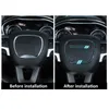 Kit de revêtement d'habillage d'emblème de volant bleu pour Dodge Challenger/Charger 2015 UP accessoires intérieurs automatiques