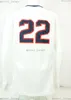 Maillot de basket-ball Gonzaga Bulldogs #22 personnalisé cousu blanc pour hommes et femmes, XS-5XL