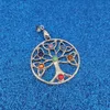 Fashion 7 Yoga Chakra Pendant for necklace Healing Stones women necklaces Will and Sandy gift