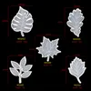 Gifts Arts DIY manual leaf coaster mold Christmas series crystal drop mold silicone resin maple leaf Craft Tools 9036