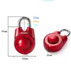 Master Lock Portable couleurs assorties Gym école Club de santé combinaison mot de passe casier directionnel serrure de porte 5 couleurs Y2001596464