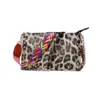 Leopard Rivetクロスボディバッグ25ピースロットアメリカ地元の倉庫PUメッセンジャーバッグ屋外女性財布一晩週末トートDOMIL1718