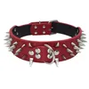 Dog Collar PU Leather Puppy Necklace Spiked Dogs Collars Rivet for Small Medium Dogs Pet Collars Horn Spike Riveting Dog Chain 2012959259