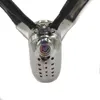 NXY Chastity Device Black Emperor Stainless Male Underwear Belt Double Steel Wire Cock Cage Penis Lock Adult Game1221