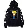 Anime One Piece Hoodie Heren Harajuku Pullover Vinsmoke Sanji Sweatshirts Lange Mouw Losse Streetwear Hoodie Tops H1227