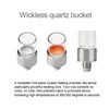 Bijgewerkt Longmada Coil Motar Electronics Flat Quartz Emmer Glas Heat Element Chamber Cup Coilless vervangend onderdeel