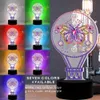 New 5D DIY Special Shaped LED Diamond Painting Night Light 7 Color Lamp Pad Acrylic Board landscape Home Decoration Gift 201112