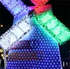 Wasserdichte Außenlampe Weihnachten Hochzeitsfeier LED-Streifenlichter String Fishing Net Lampen Neon Reticulate Party Hohe Qualität 15zn L2