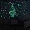 Lumineux Étoiles Stickers Muraux En Plastique Étoiles Murs Autocollant Enfants Bébé Chambres Décoration Chambre Fluorescent Stickers Décor BH5768 WLY