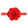 Baby Girls Headbands Chiffon Children Elastic Hair Accessories Kids Headwear Head Piece Infant Toddler Hairbands Handmade Lily Flower KHA352