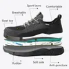 Breathable Safety Shoes Mens Work Boots Steel Toe Cap PunctureProof Indestructible Security Light Comfortable Sneakers 220813