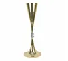 70cm 27 inches tall White Silver Decor Wedding Flower vase Bling Table Centerpiece Sparkling Wedding Banquet Road Lead