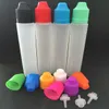 30ml PE Empty Needle Oil Bottle juice liquid Plastic Dropper Bottles LDPE With Childproof Cap