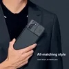 Pour Samsung S21 S21Plus S21Ultra NILLKIN Black Mirror Pro Series Camshield Couverture complète Anti-poussière Résistant aux rayures Étui pour téléphone portable