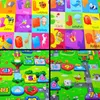 Crianças Desenvolvendo Mat Eva Espuma Ginásio Jogos Jogar Puzzles Baby Tapetes Brinquedos para Tapete Infantil Macio Pavio LJ200911